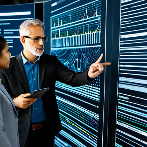 Home 6 A diverse team of professional data architects and engineers, fully clothed in modest, modern business attire, collaborating in a high-tech data command center. They are gathered around a large, interactive holographic display showcasing intricate, flowing data visualizations and network graphs, representing complex data being organized and processed. Some team members are pointing at the display, while others are reviewing digital reports on sleek tablets. Professional studio photography, perfect anatomy, correct proportions, natural pose, well-formed hands, proper finger count, natural body proportions, ultra-detailed, sharp focus, cinematic lighting, high quality, safe for work, appropriate content, fully clothed, professional, modest clothing.