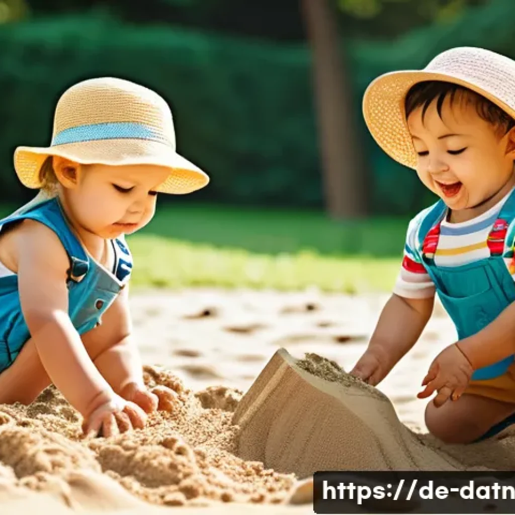 빅데이터 분석 프레임워크의 커뮤니티 지원 - **Prompt:** A sunny afternoon in a park in Berlin. A group of ethnically diverse toddlers are playin...