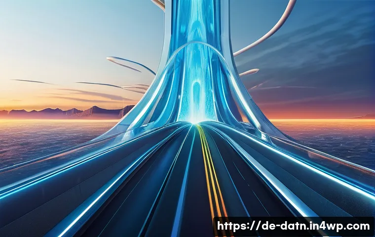 R과 Python의 빅데이터 분석 프레임워크 통합 - **Prompt:** A dynamic digital illustration depicting two abstract, glowing entities, one representin...